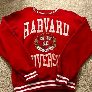 vintage harvard crewneck